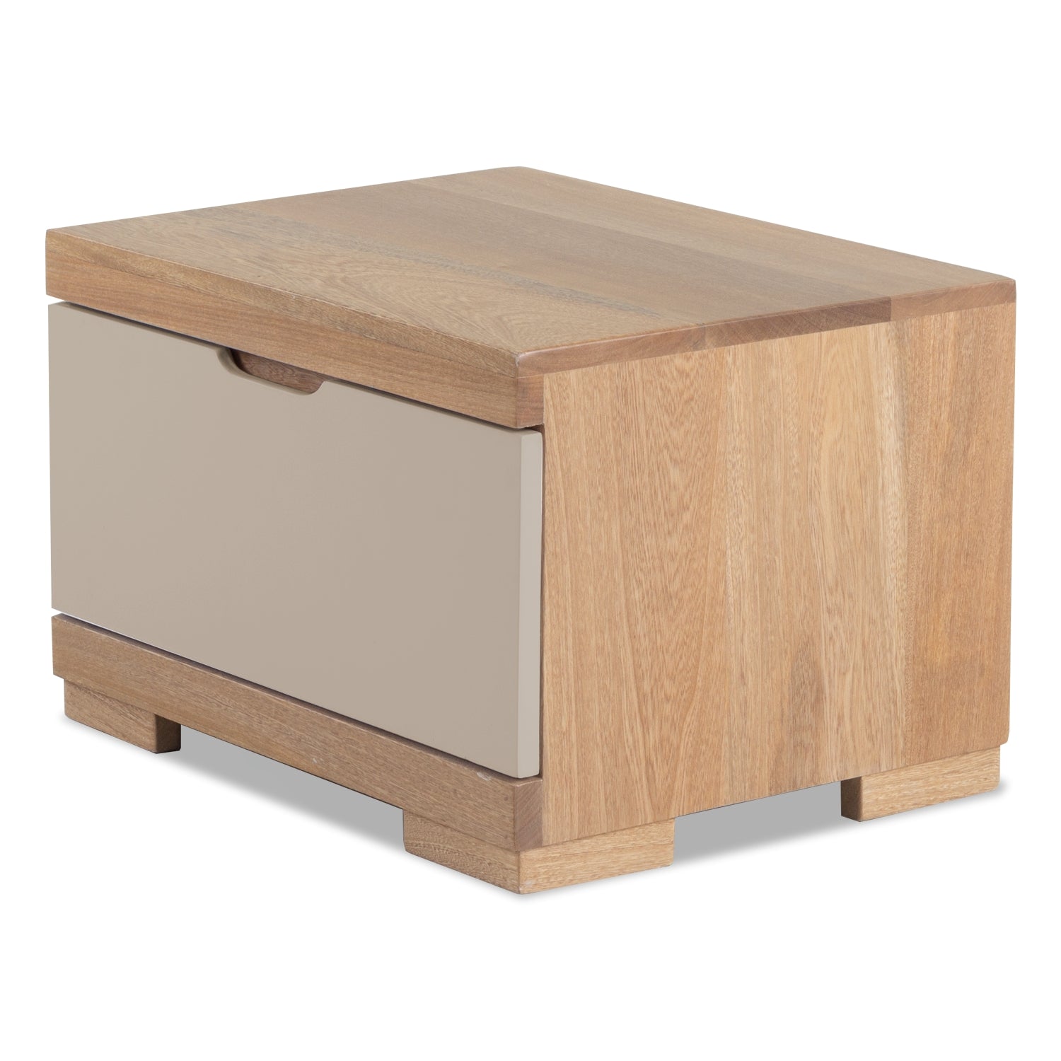 Mesa de Noche Noruega Natural, Taupe