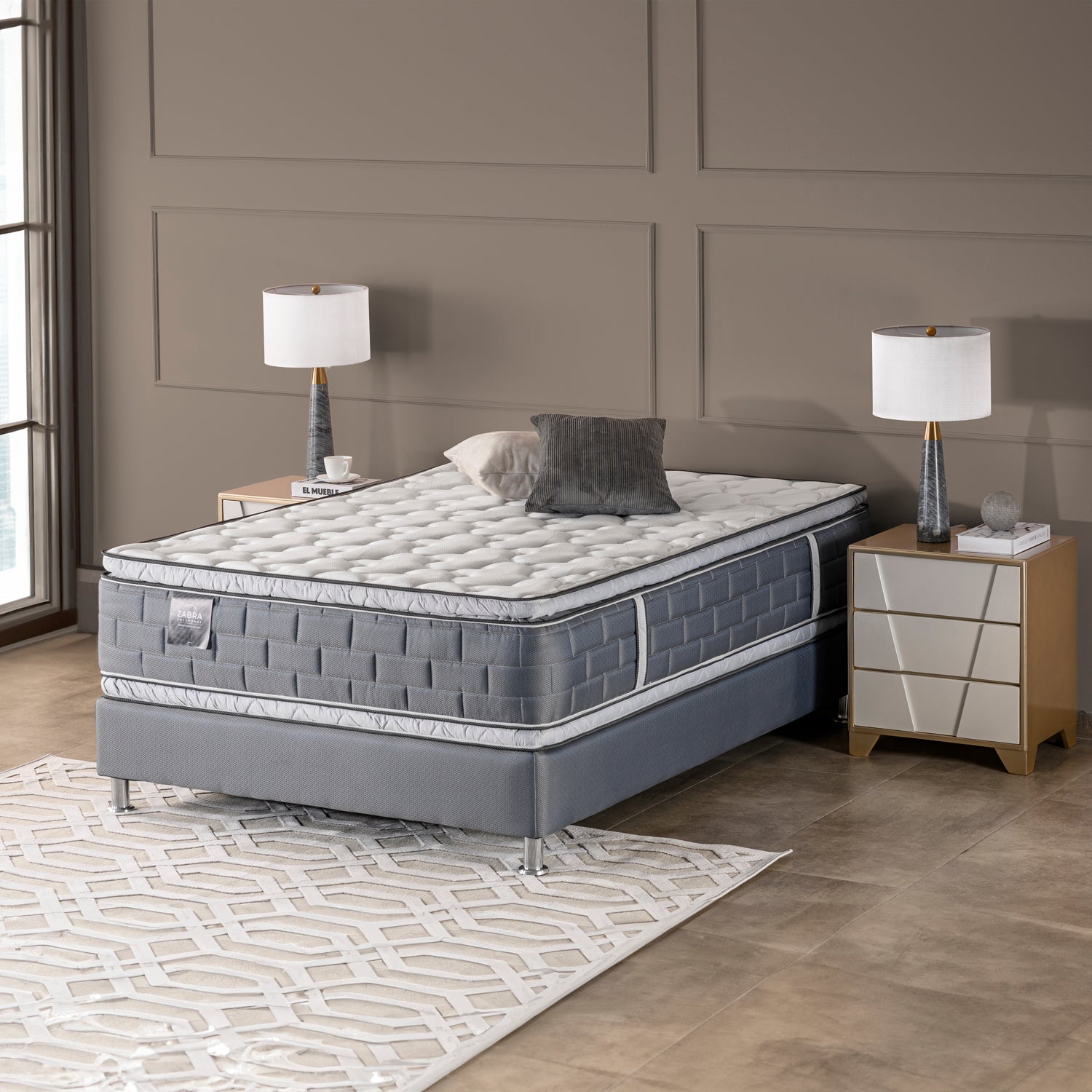 Colchón Doble Lexus Doble Euro Top (Garantia 15 años)