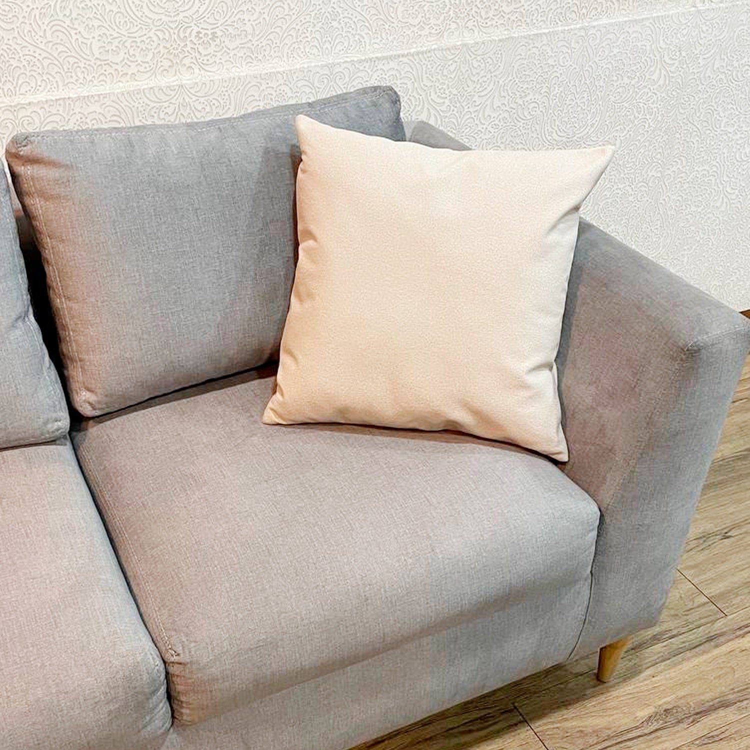 Cojin 45X45 Cassini Vainilla