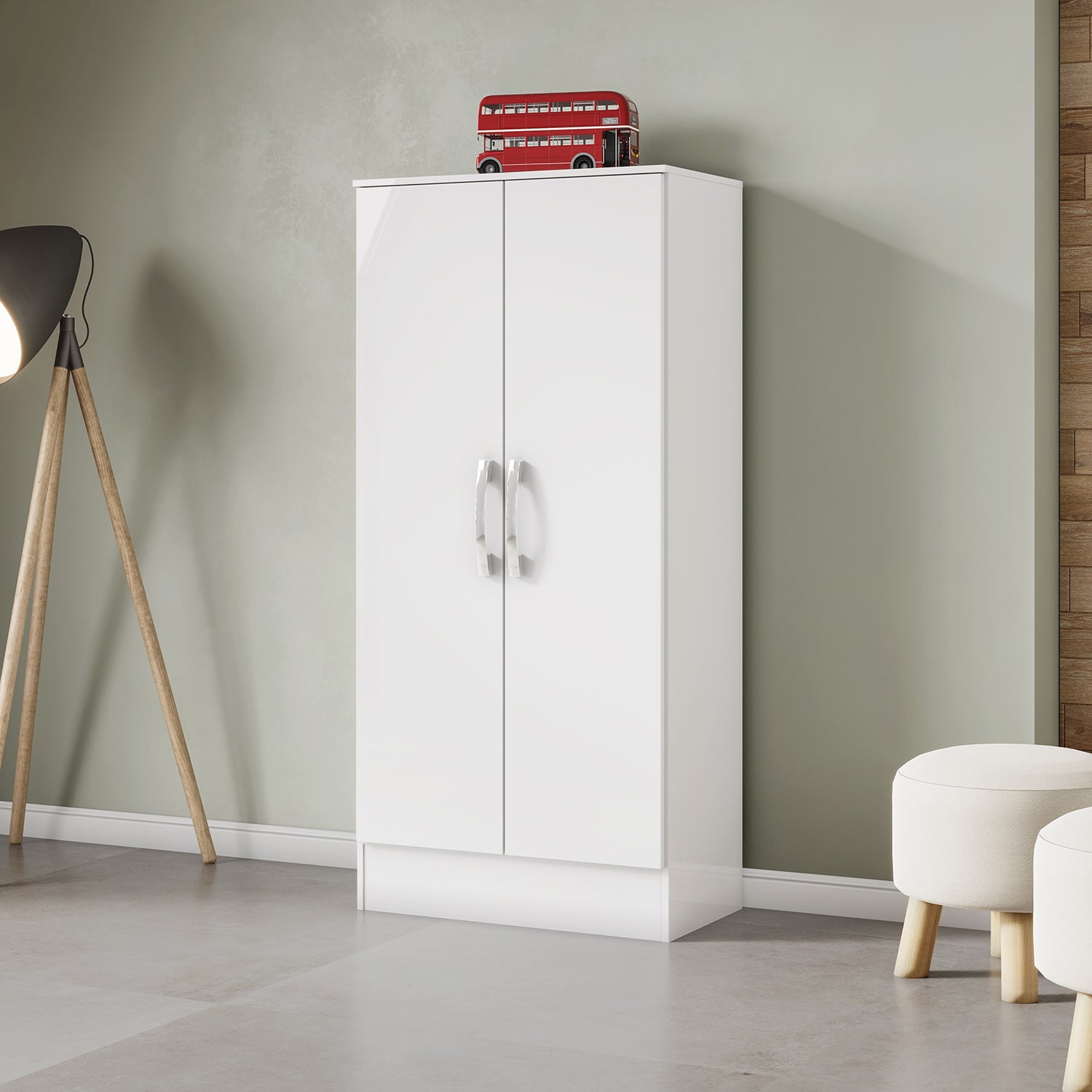 Organizador de Zapatos Liv 61X130X34 Blanco