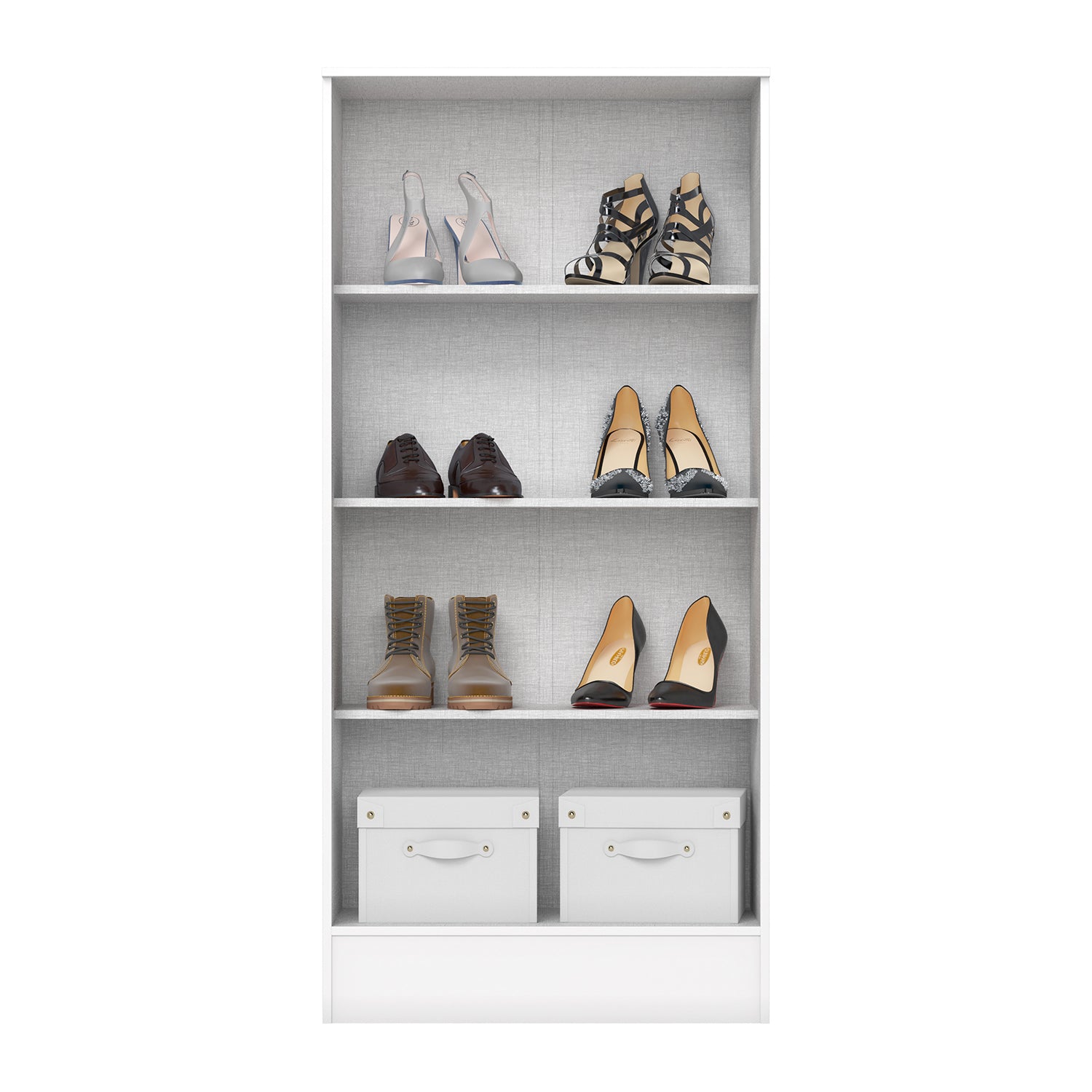 Organizador de Zapatos Liv 61X130X34 Blanco