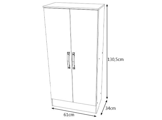 Organizador de Zapatos Liv 61X130X34 Blanco