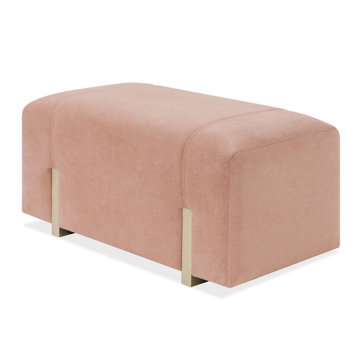 Puff Sevilla Velvet Galicia Rosa, Champaña