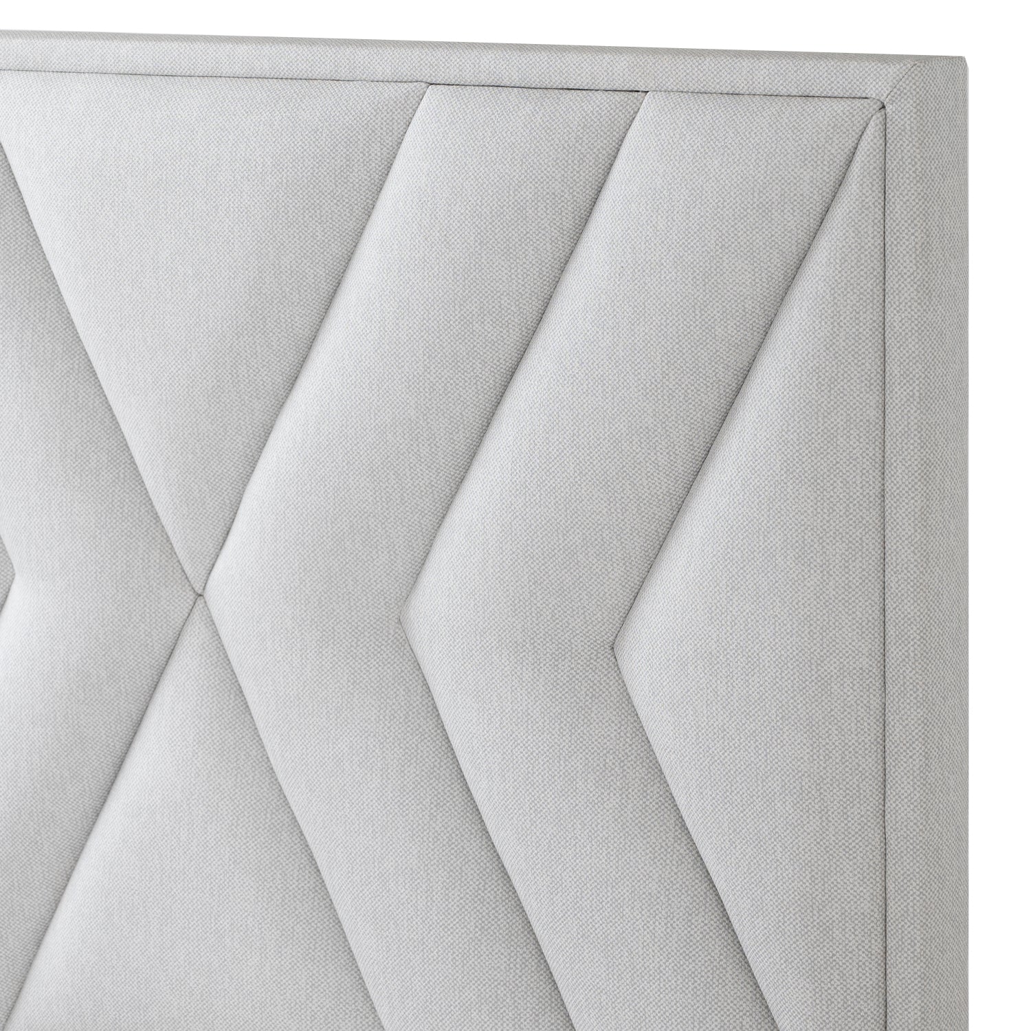 Cama 1.00 Vallarta Eurolino Gris, Natural