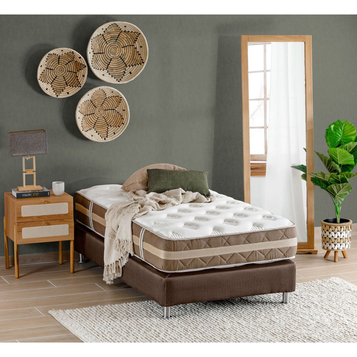 Colchón 1.00 Florencia Tight top (Garantia 7 años)