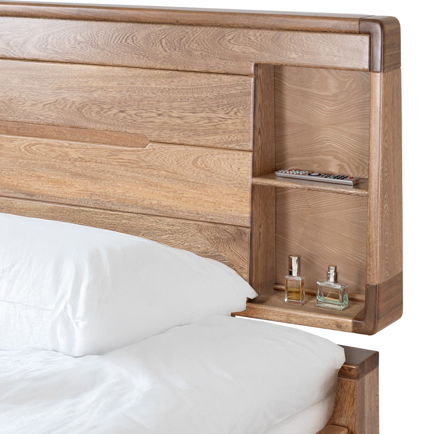 Cama Doble Dublin Roble Natural