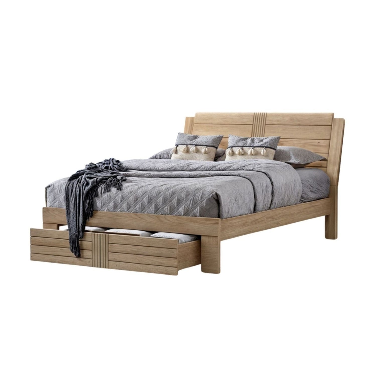 Cama Queen Ibiza Natural