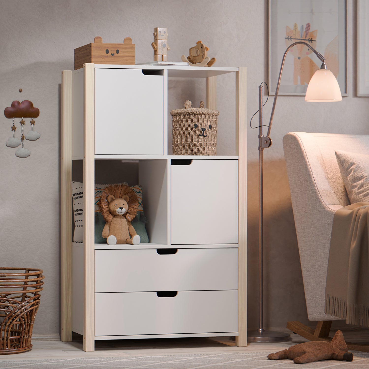 Biblioteca Amalia Blanco, Natural 75X125X43