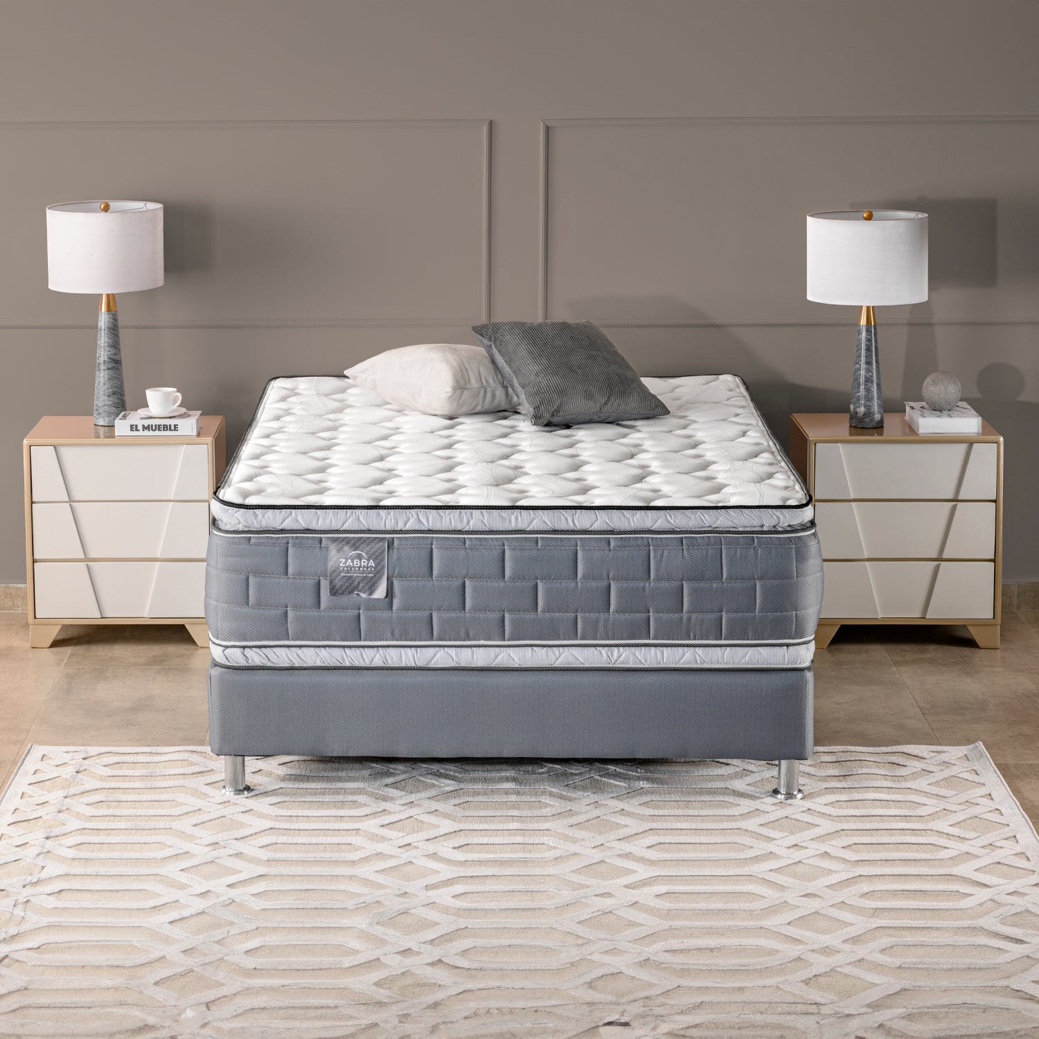 Colchón Queen Lexus Doble Euro Top (Garantia 15 años)