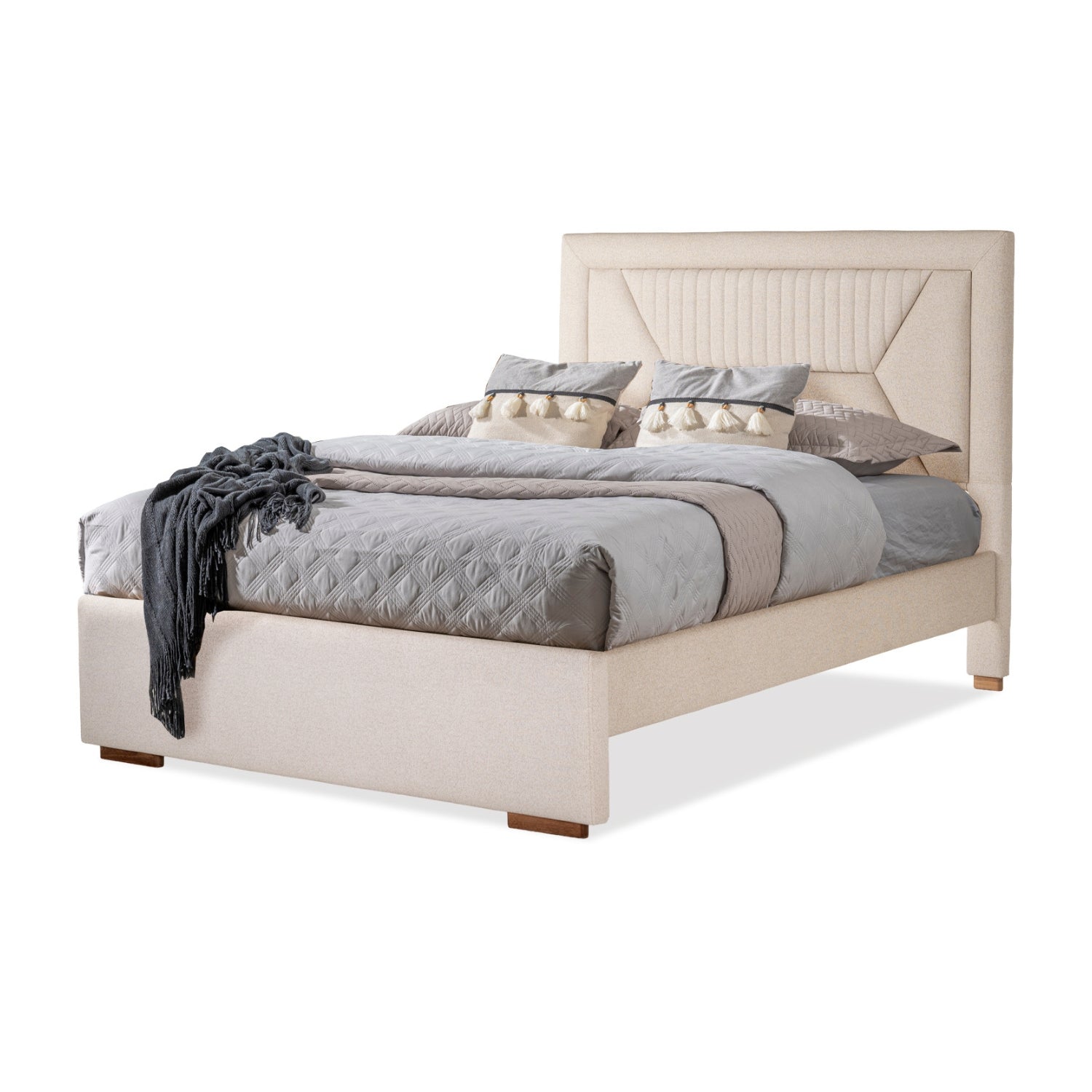 Cama Doble Praga Eurolino Bali Beige