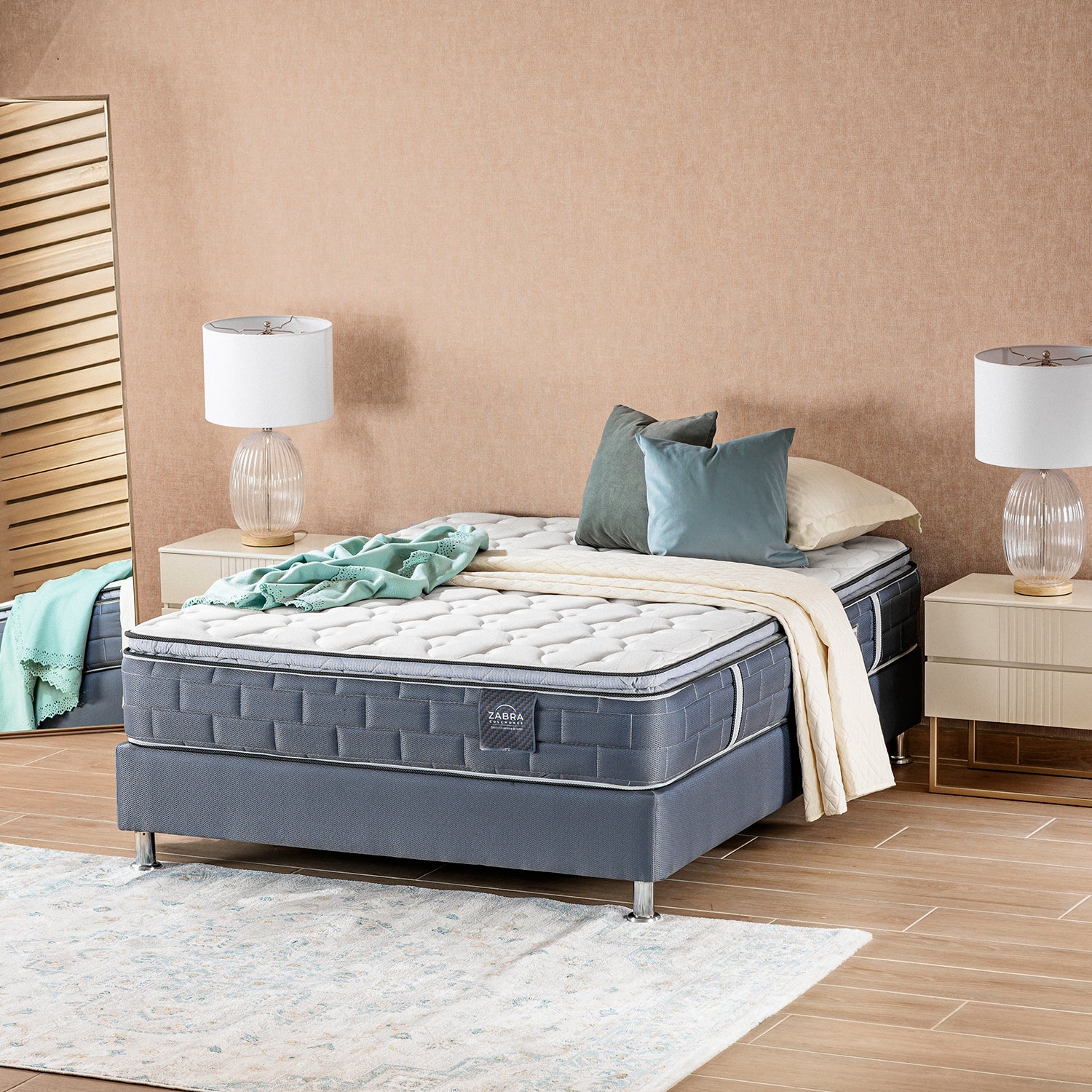 Combo Colchón Queen Lexus Pillow Top  (Garantia 15 años)+ Somier