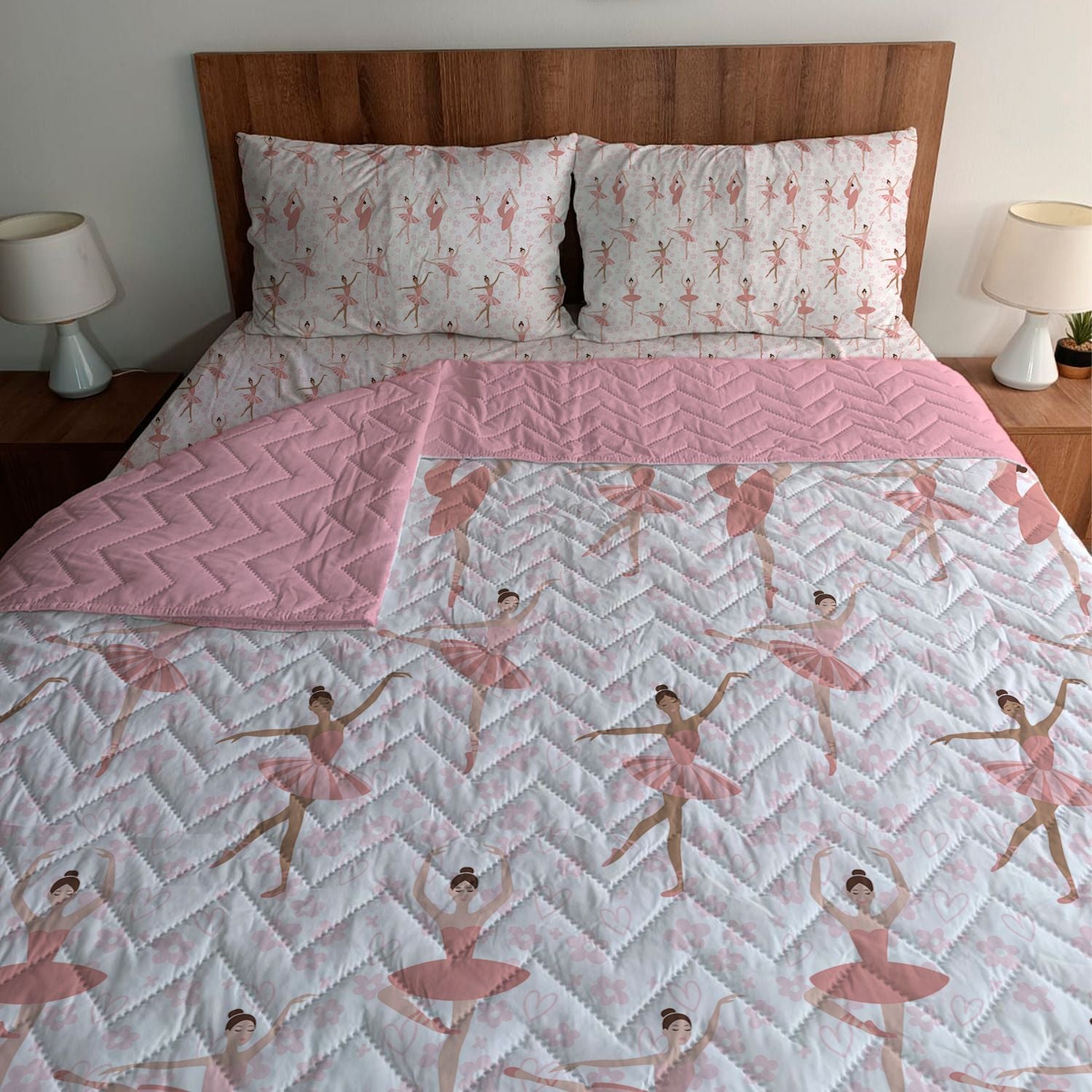 Edredon Sencillo Bailarina Combo J-Cama