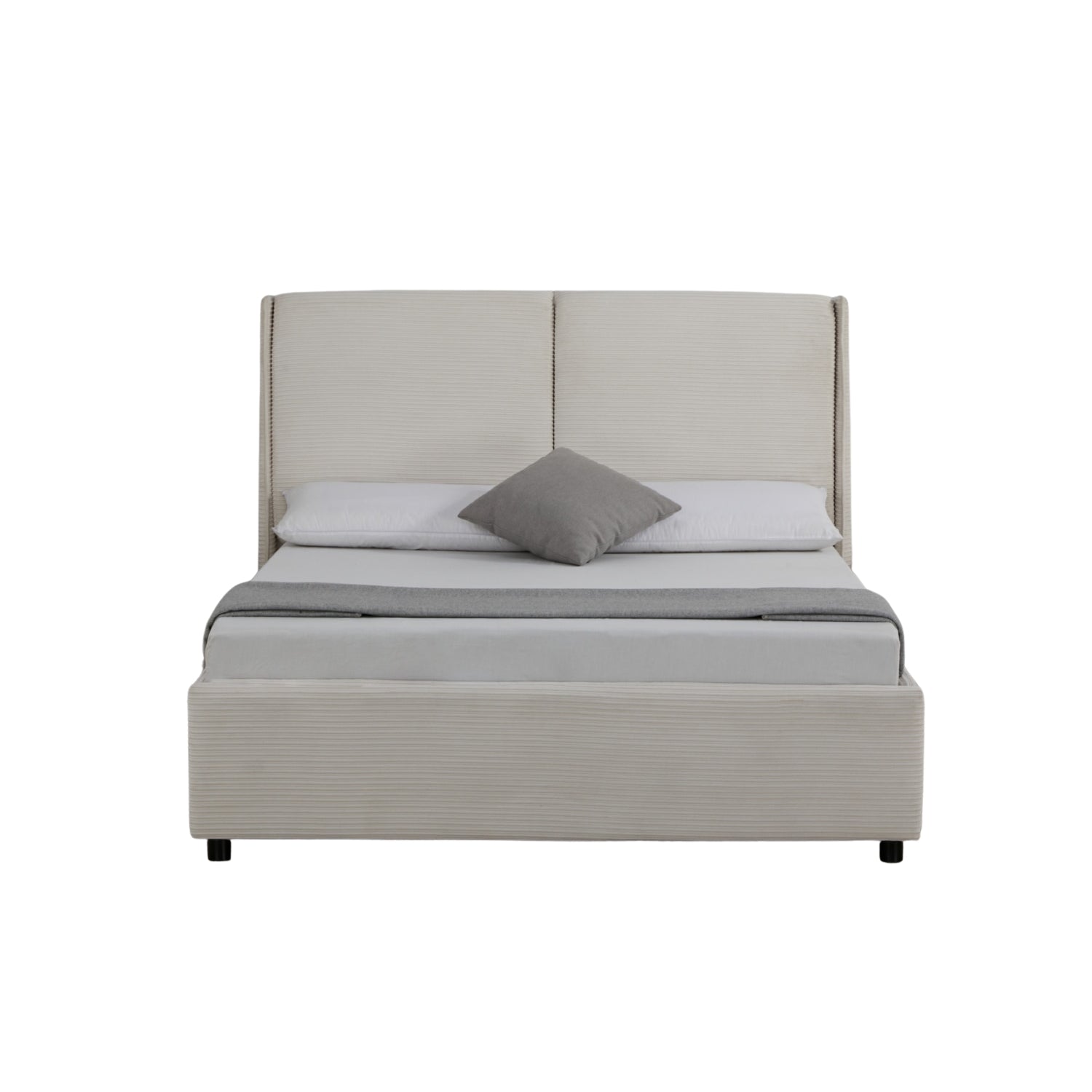 Cama Doble Arlette Beige