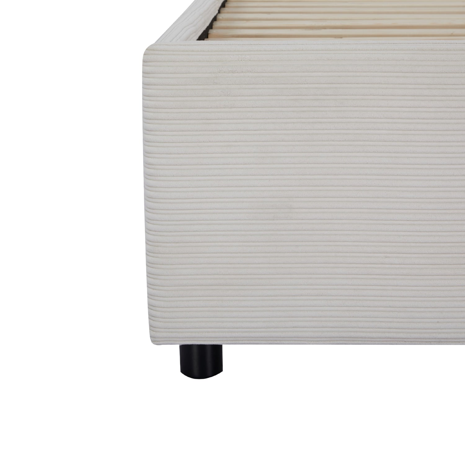 Cama Doble Arlette Beige