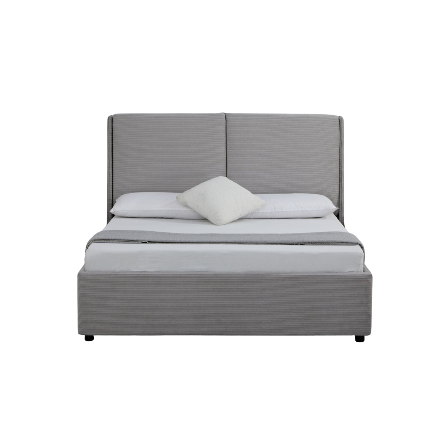 Cama Doble Arlette Gris