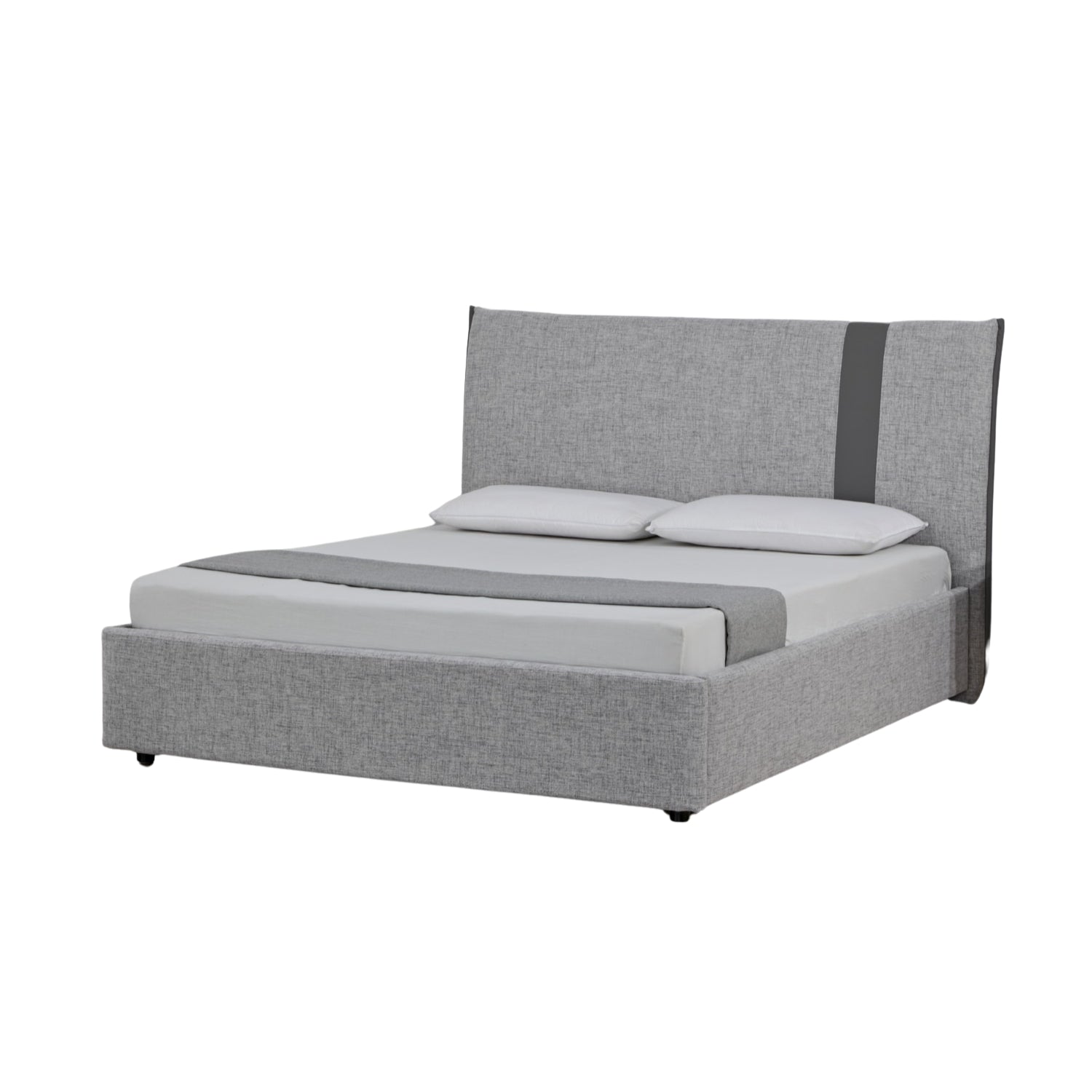 Cama Queen Gales Gris