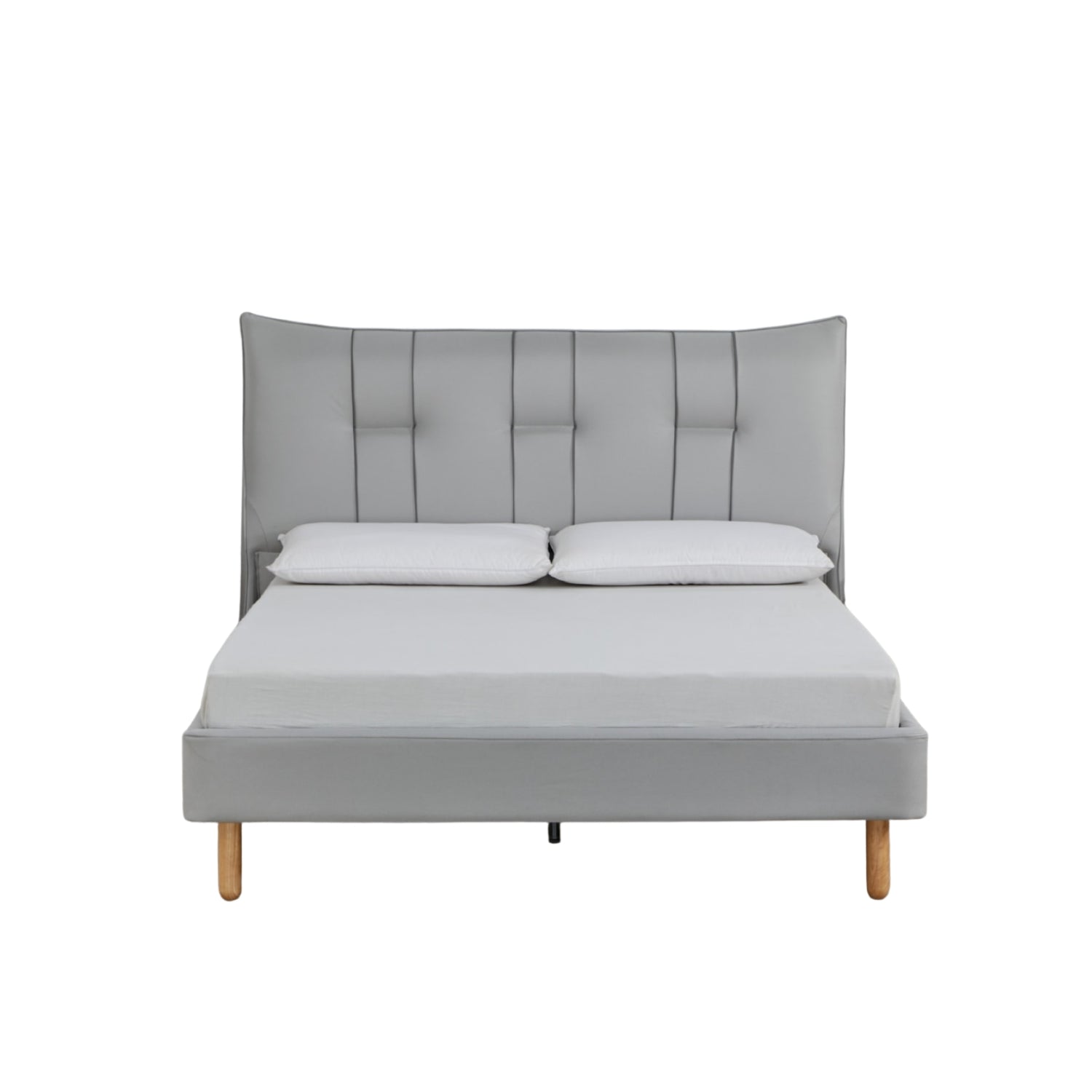 Cama Doble Kenzo Plomo