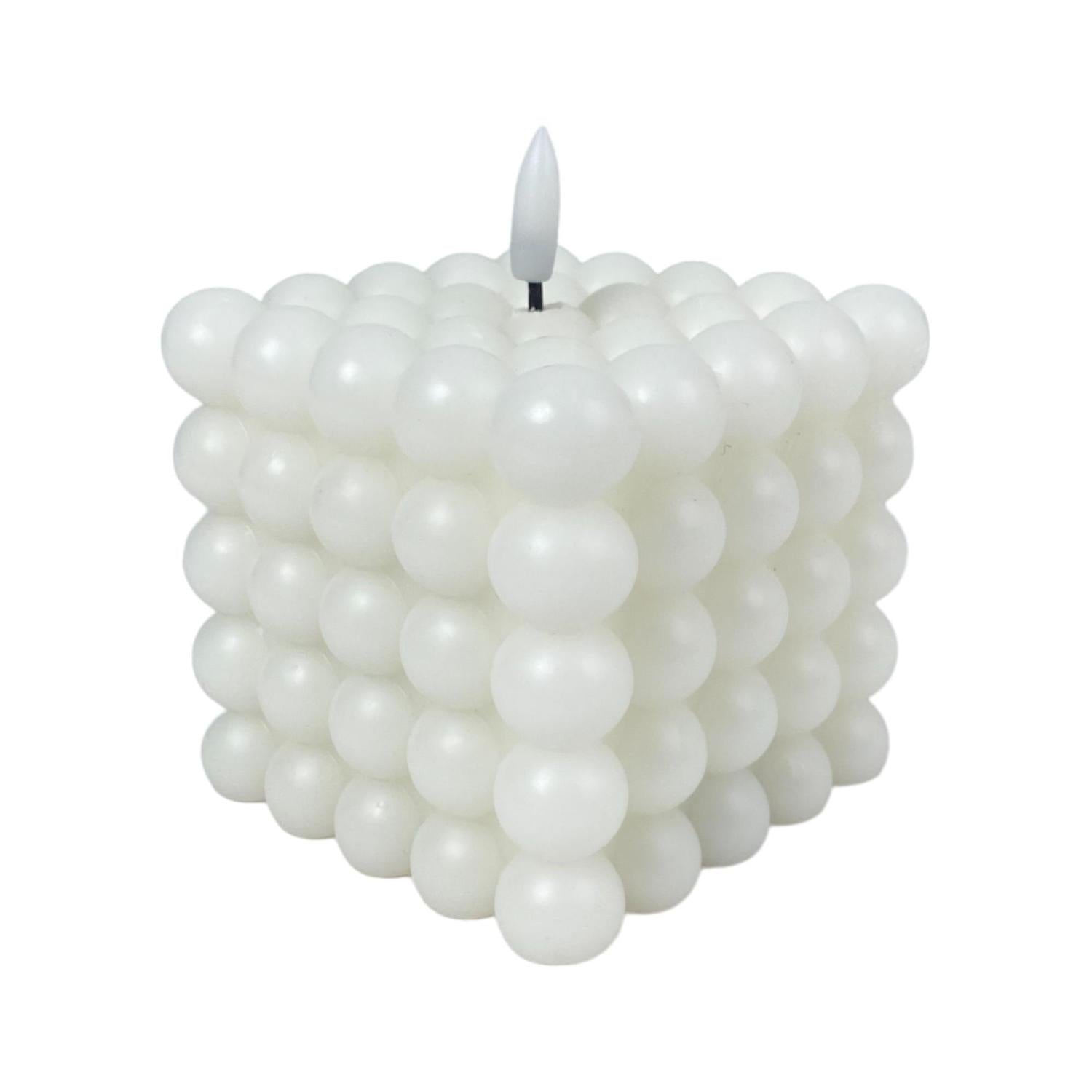 Vela 10X10X9.3 Blanco 3D Balls F243