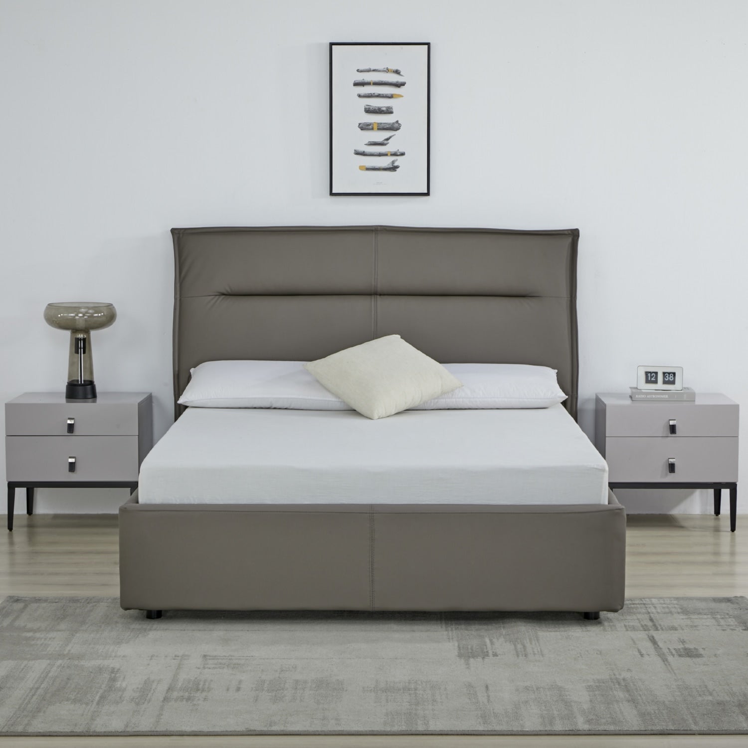 Cama Doble Luka Plomo