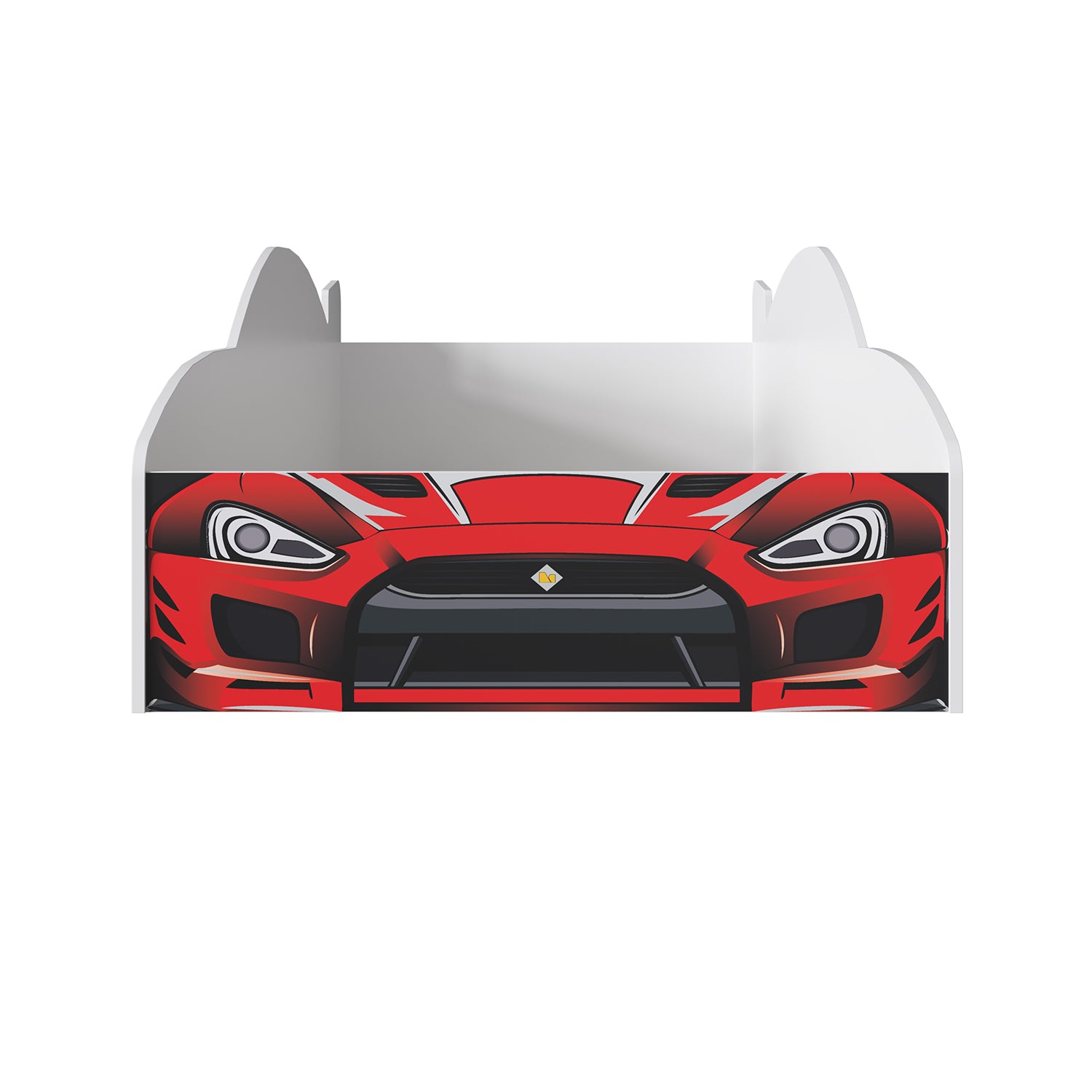 Cama Infantil Carro Speed Rojo, Blanco