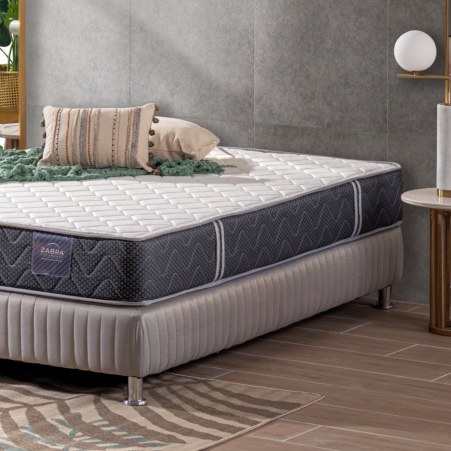 Colchón Doble Berlin New Ortopédico Zabra (Garantía 9 años)