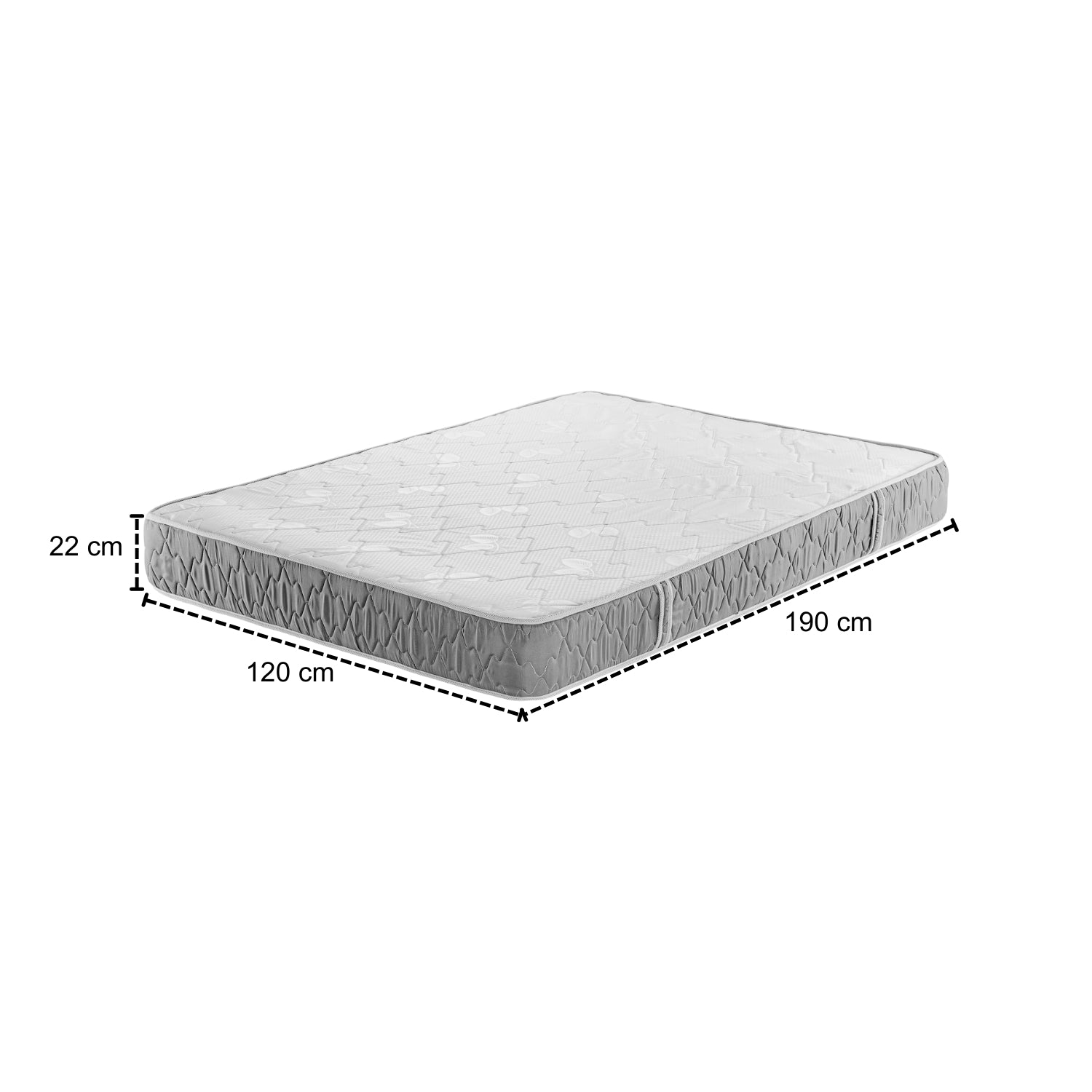 Colchón Semi Doble Valencia New Ortopédico Zabra (Garantía 5 años)