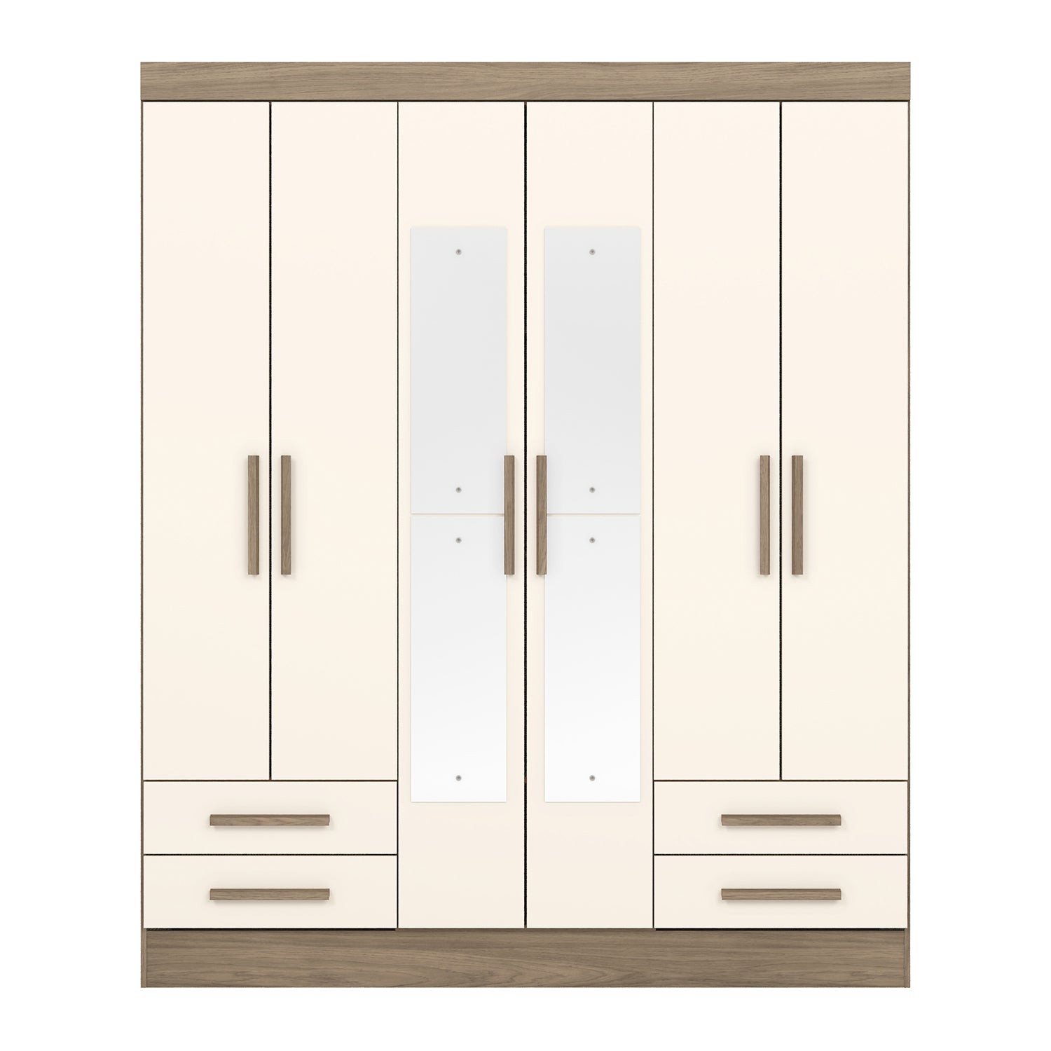 Closet Gian Natural, Off White 162X195X46