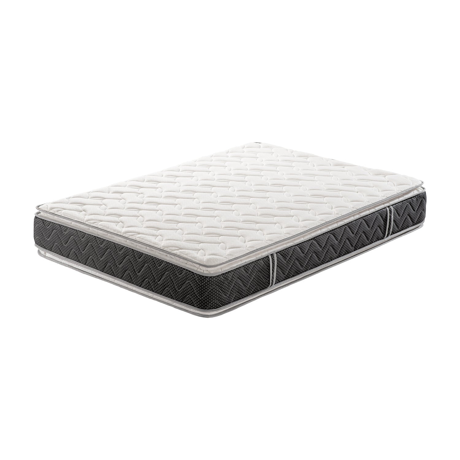 Colchón Sencillo 1.00 Berlin New Doble Pillow Top Ortopédico Zabra (Garantía 9 años)