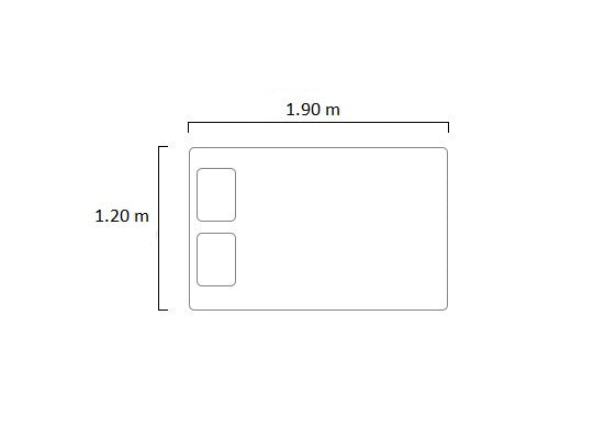 Colchón Semi Doble Armani Tight Top (Garantia 10 años)