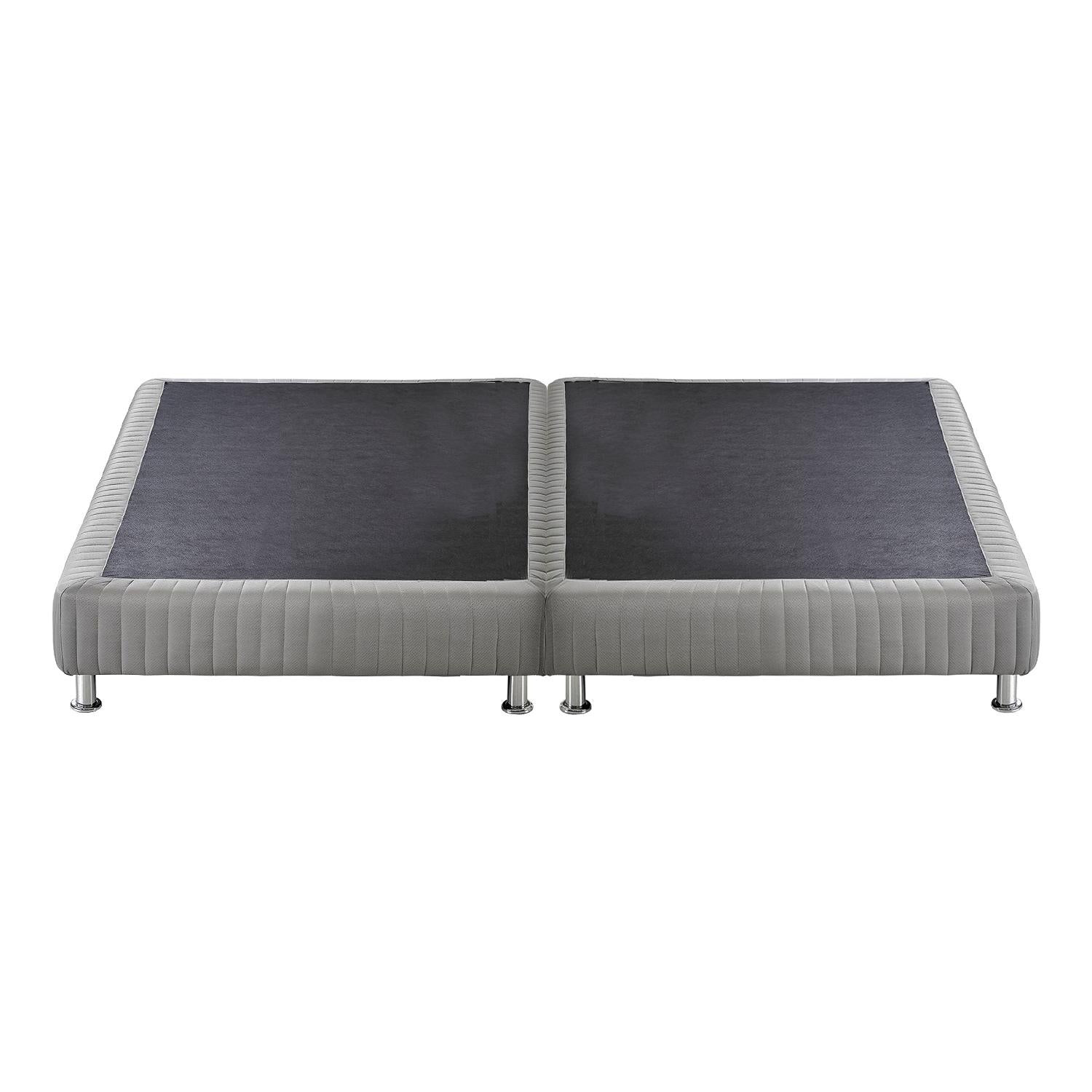 Base Cama Queen Energy Gris Par