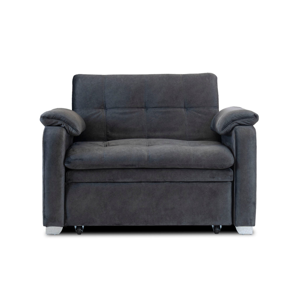 Sofá cama jordi velvet gris Muebles Jamar