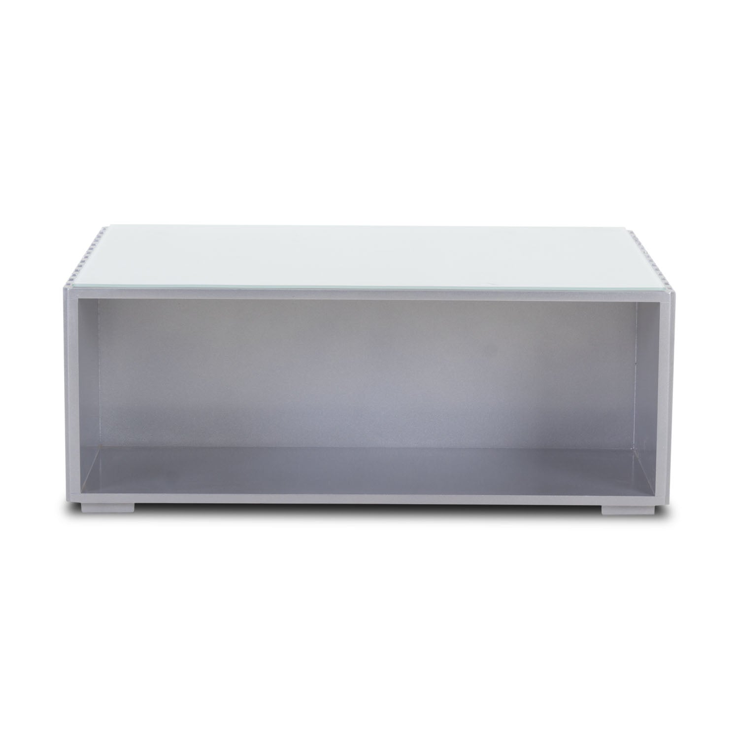 Mesa Centro Boston Plata Premium