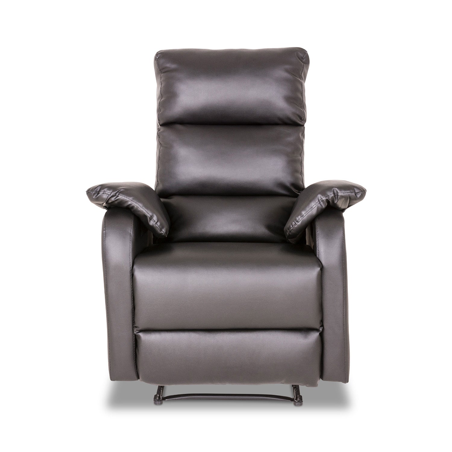 Sillón Reclinable Sensacion Eurocuero Furi Negro