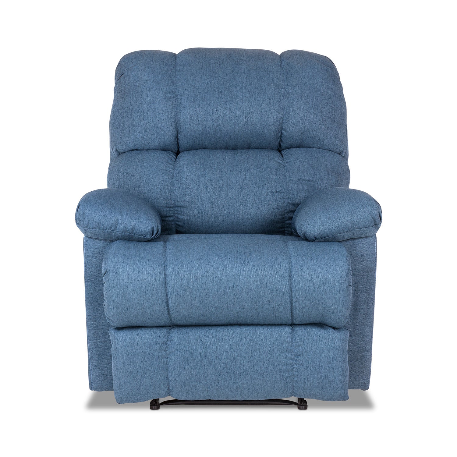 Sillón Reclinable Curitiba Microfibra Azul