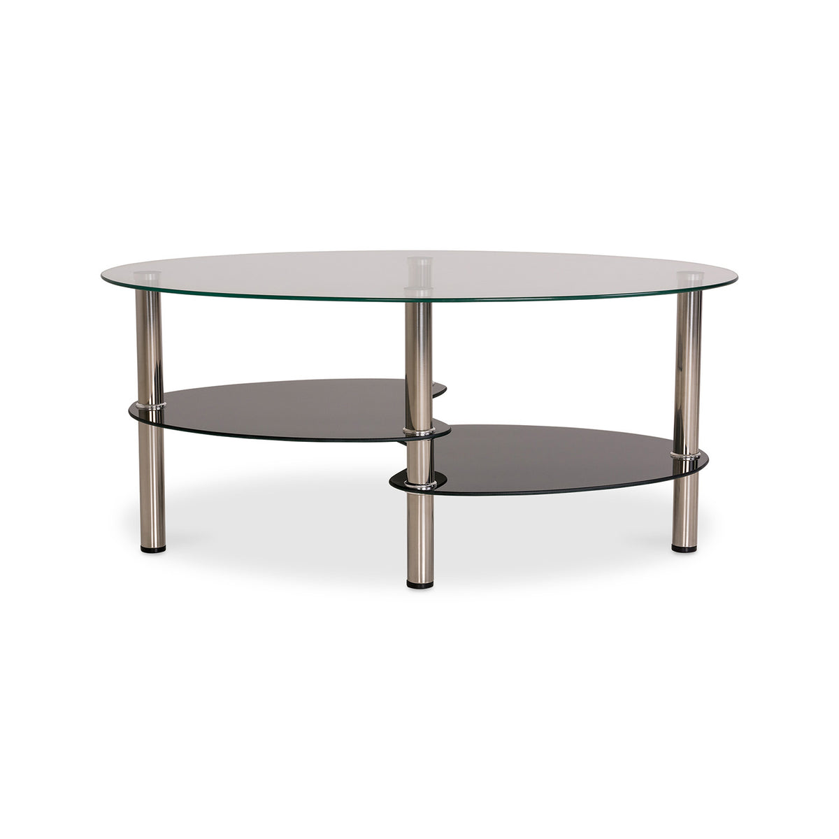 Mesa de Centro Kali Negro, Transparente