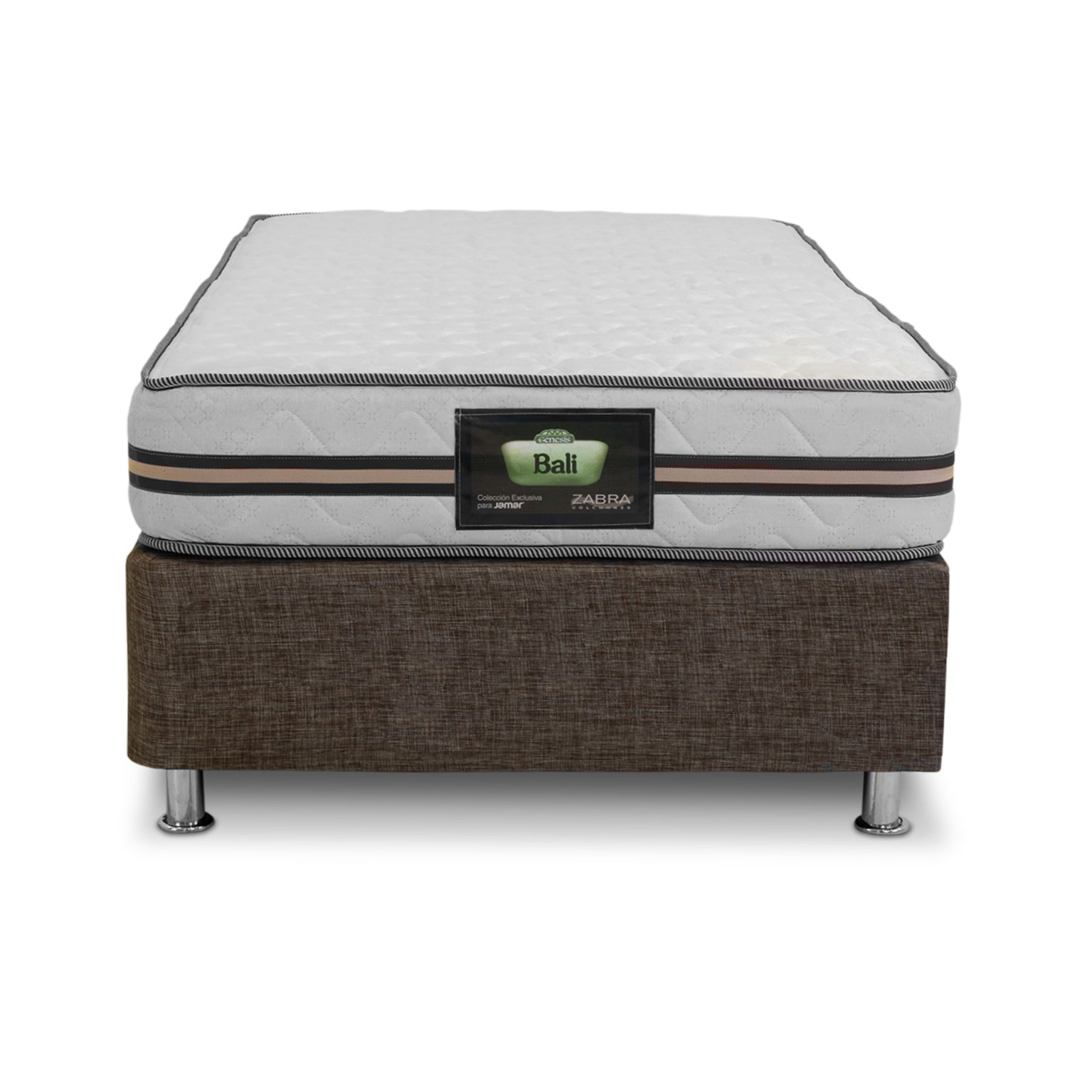 Base Cama Par King Splendor Plata