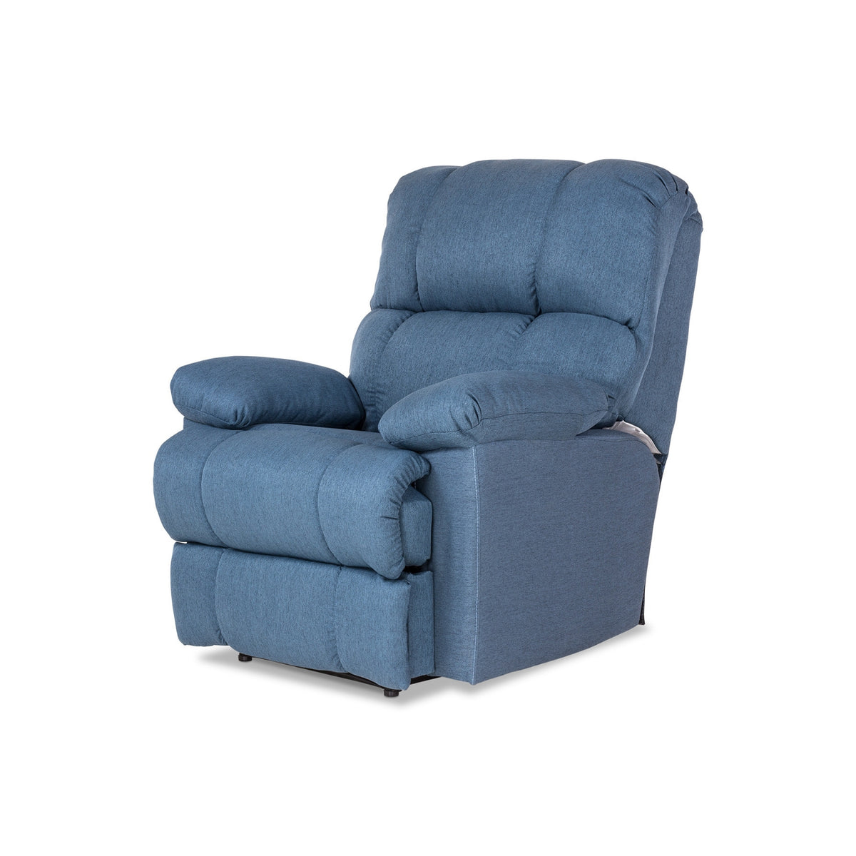 Sillón Reclinable Curitiba Microfibra Azul