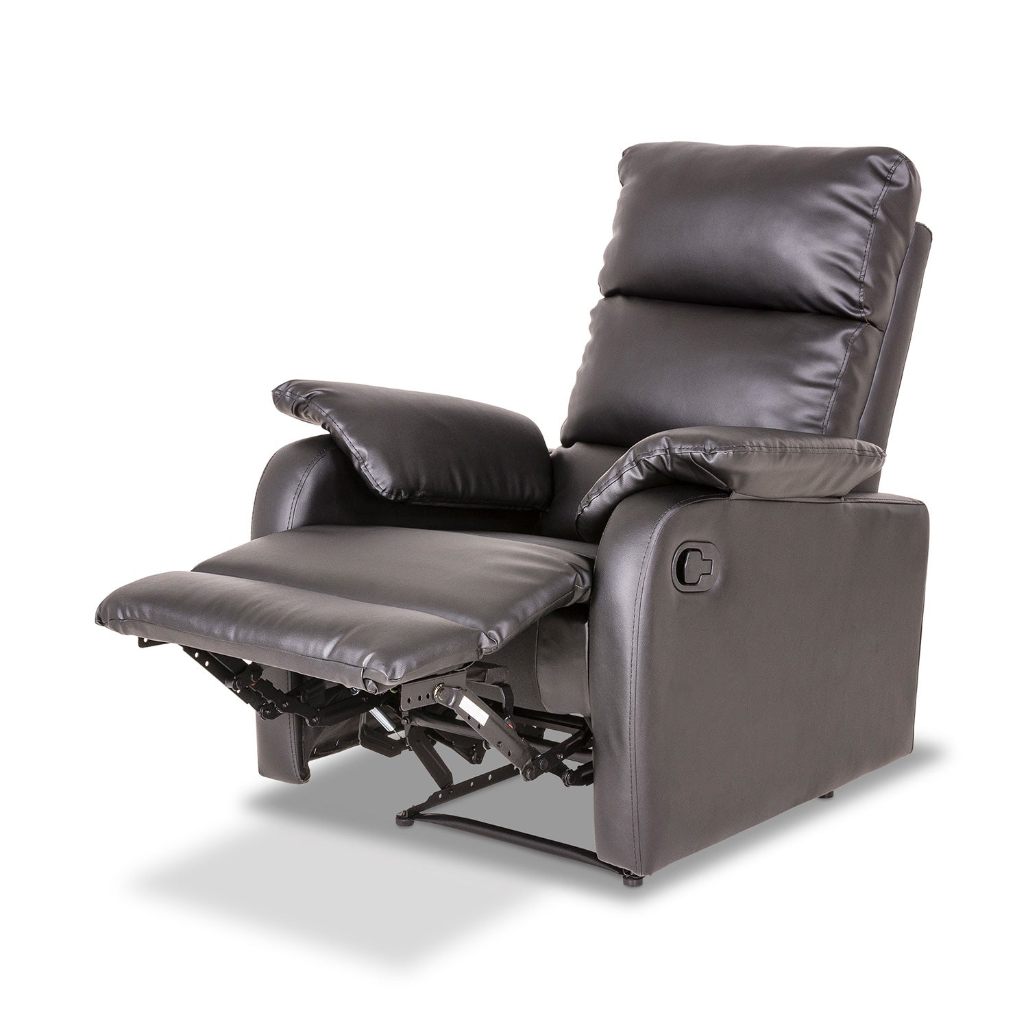 Sillón Reclinable Sensacion Eurocuero Furi Negro