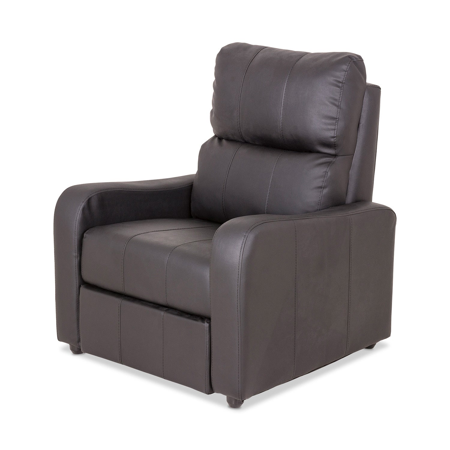 Silla Reclinable Daytona Eurocuero Negro