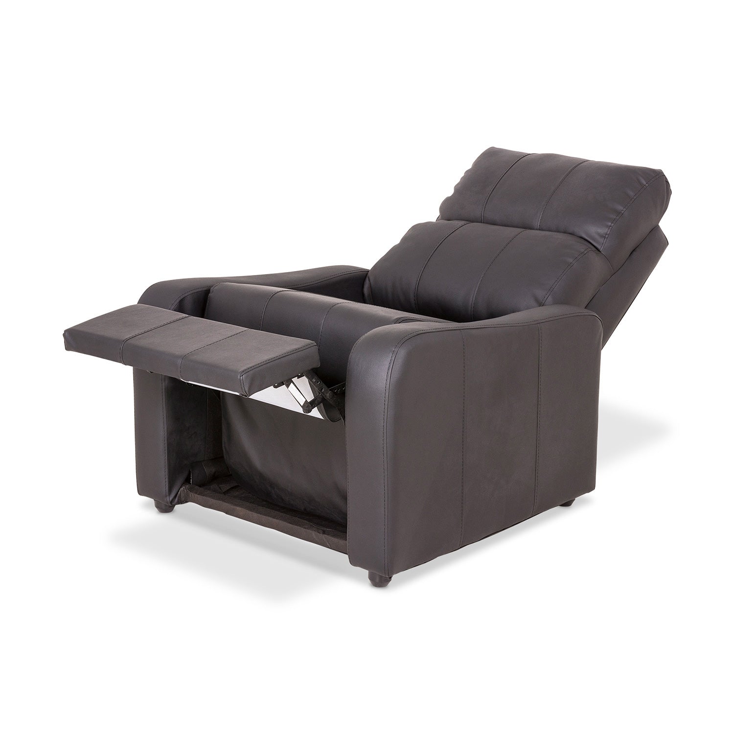 Silla Reclinable Daytona Eurocuero Negro