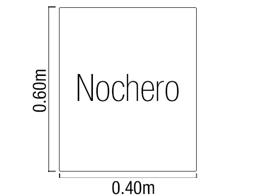 Mesa de Noche Alfa Blanco