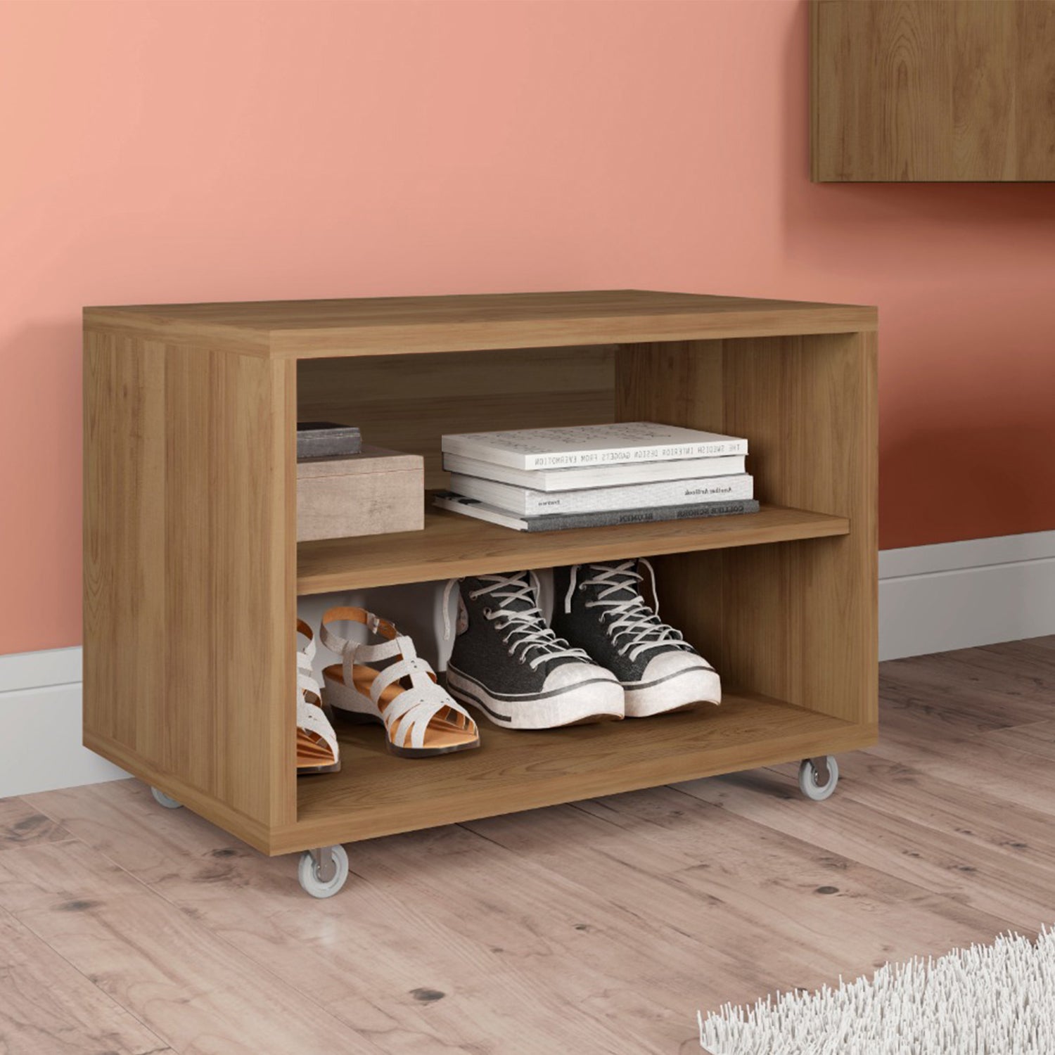Organizador de Zapatos Perry Natural 68X50X45