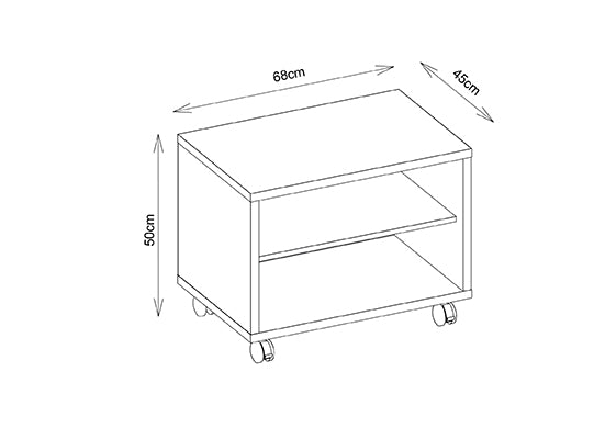 Organizador de Zapatos Perry Natural 68X50X45
