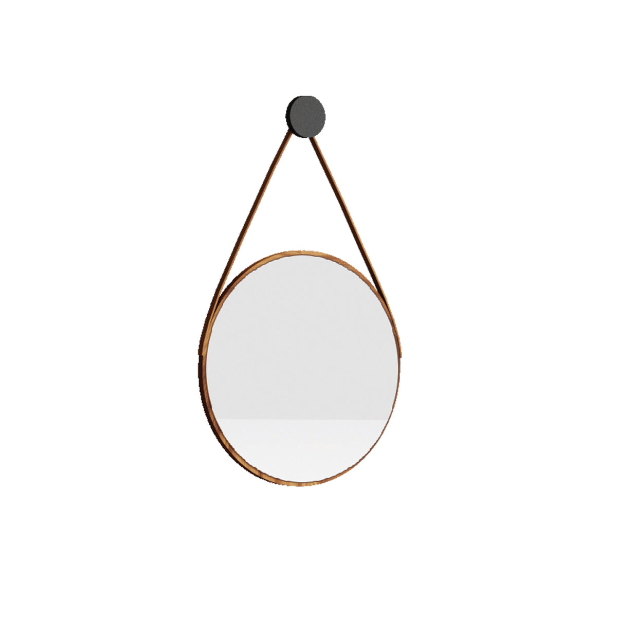 Espejo Redondo Concept Natural