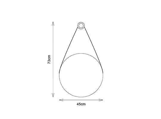 Espejo Redondo Concept Natural