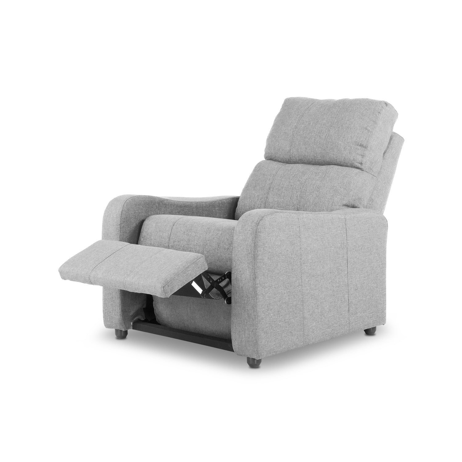 Sillón Reclinable Daytona Lino Gris Claro