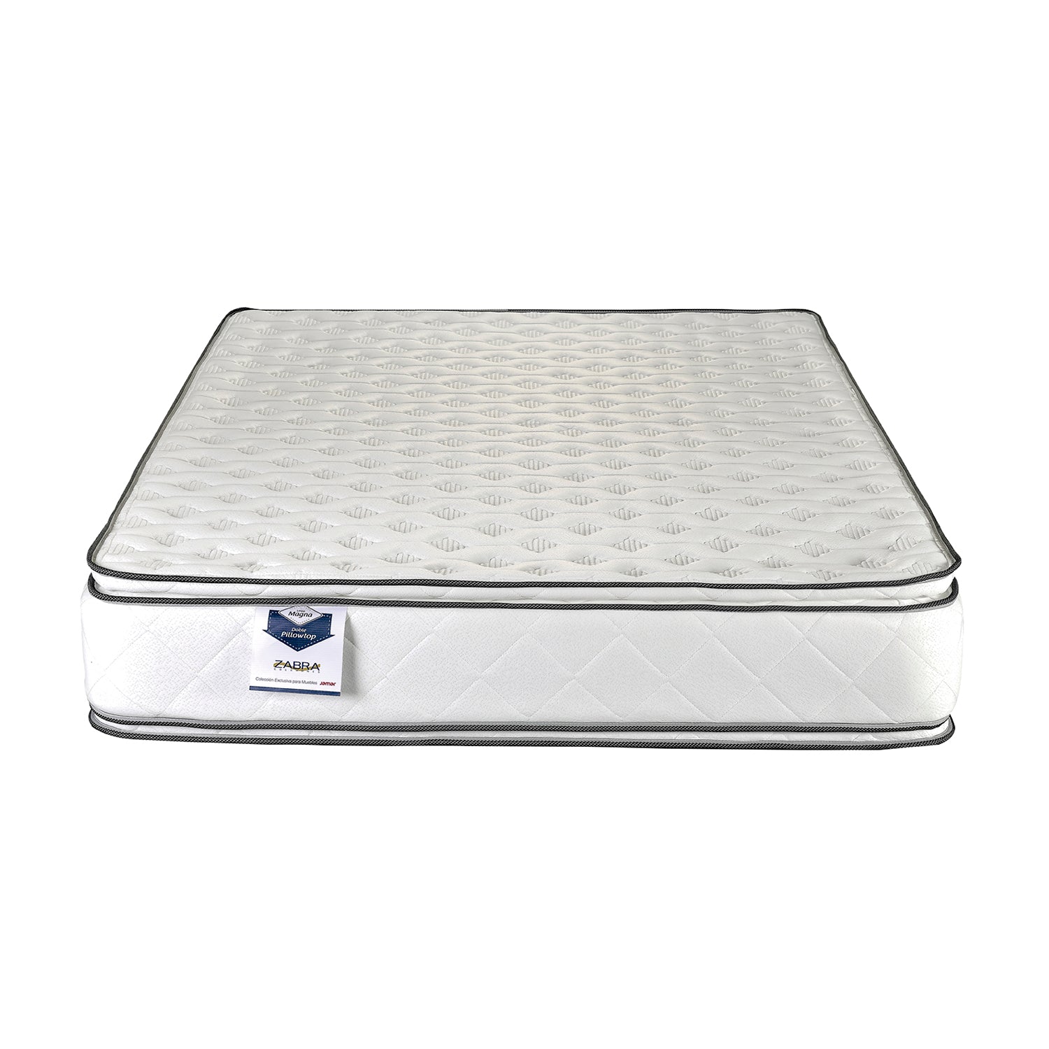 Colchon King Magna Doble Pillow Top Zabra (Garantia 8 años)