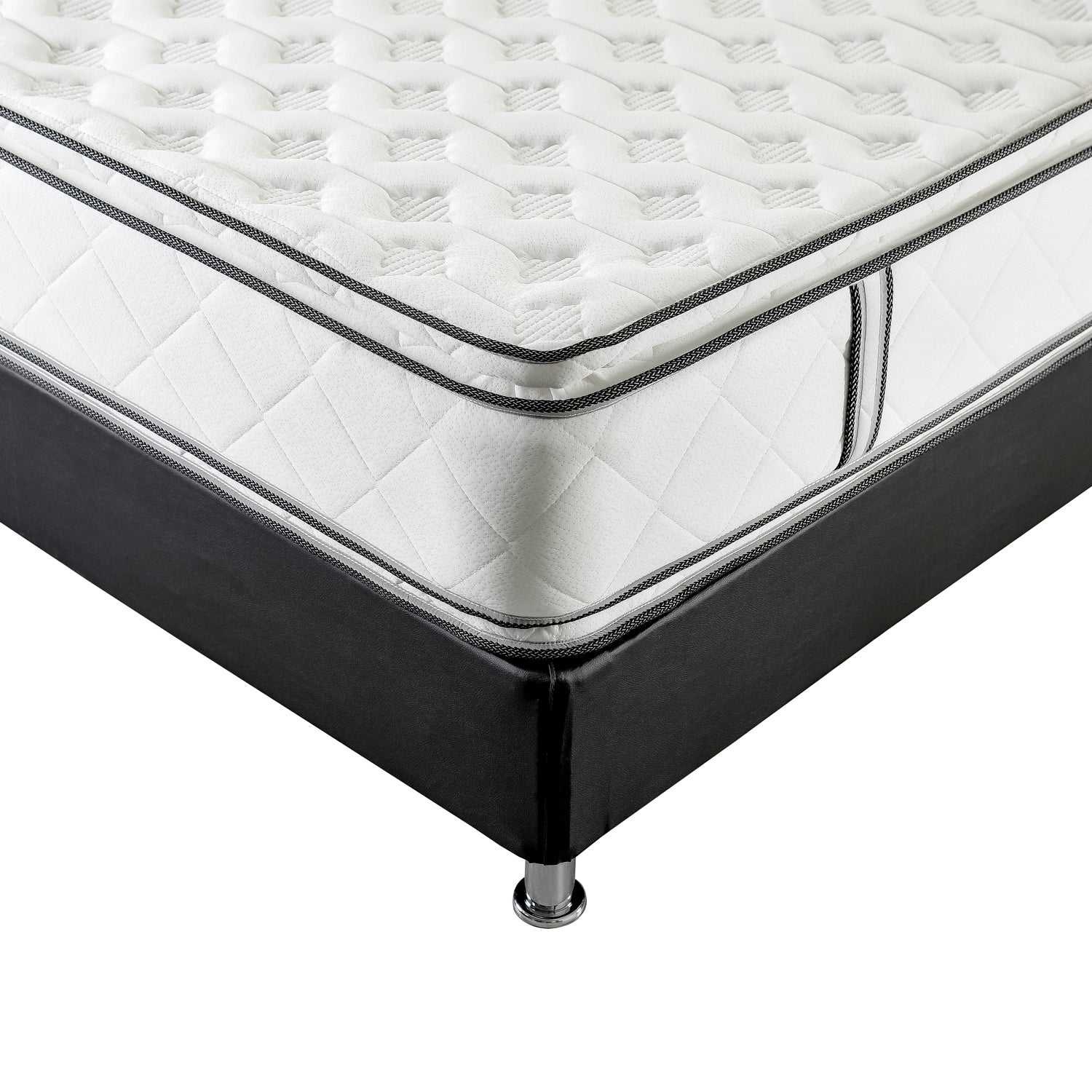 Colchon King Magna Doble Pillow Top Zabra (Garantia 8 años)