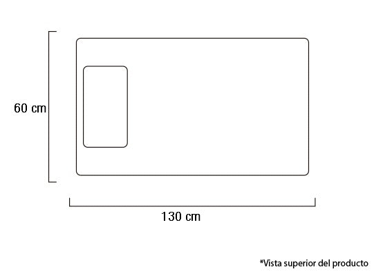 Colchoneta Sencilla Espumados del Litoral (Garantia 30 dias)