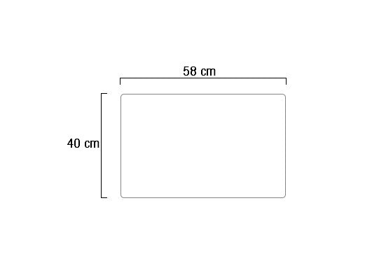 Almohada Terapeutica Standard 58X40X15